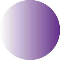 Purple and White Gradient Circle vector