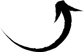 Hand-drawnn arrow mark. Simple sketch abstract doodle pointer. png