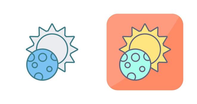 Eclipse Vector Icon