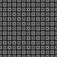 Black and white seamless pattern texture. Greyscale ornamental graphic design. vector