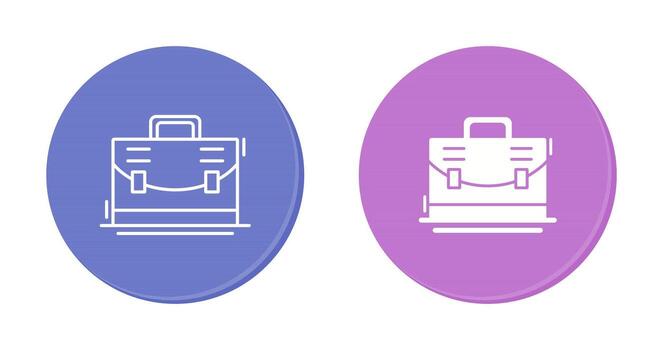 icono de vector de maletín