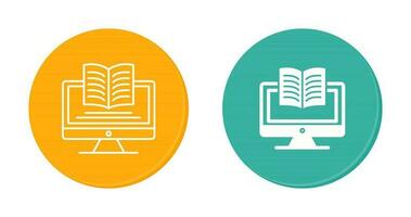 Digital Learning Vector Icon