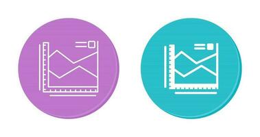 Spline Chart Vector Icon