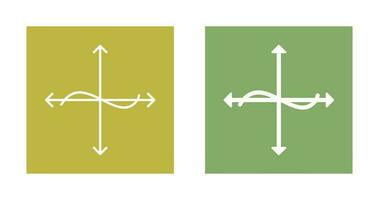 Unique Graph Vector Icon