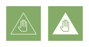 Unique Warning Vector Icon