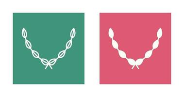 Leaves Wreath Vector Icon