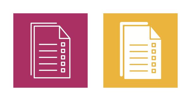 Data Files Vector Icon