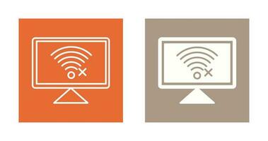 Disconnected Network Vector Icon