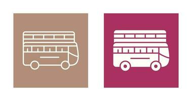 Double Bus Vector Icon