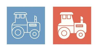 icono de vector de tractor