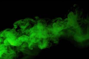 green smoke . photo