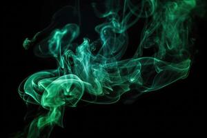 green smoke . photo