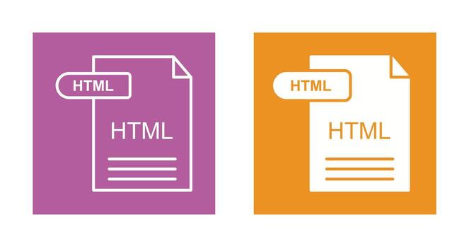 HTML Vector Icon