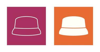 icono de vector de sombrero