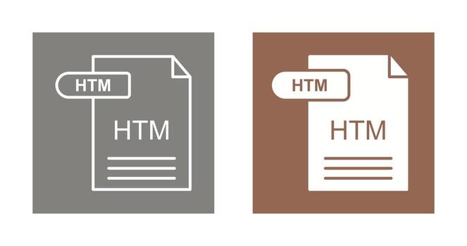 icono de vector de html
