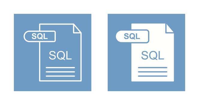 SQL Vector Icon