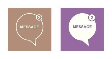 Message Bubbles Vector Icon