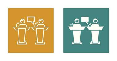 Debate Vector Icon