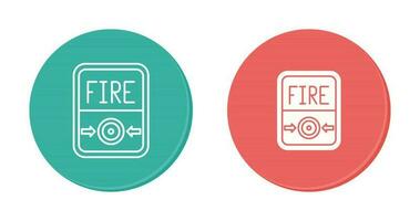 Fire Button Vector Icon