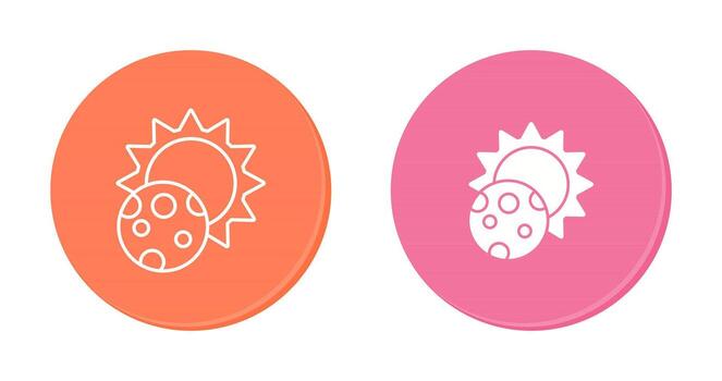 Eclipse Vector Icon