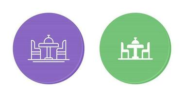 Dinning Table Vector Icon