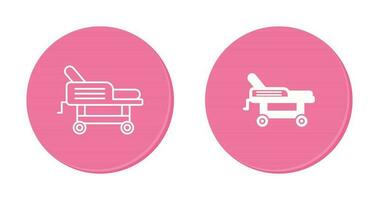 Hospital Bed Vector Icon