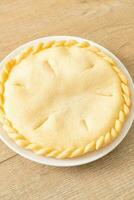 Toddy palm pies on plate photo