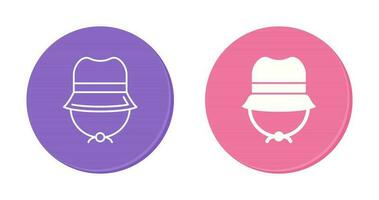 Camping Hat Vector Icon