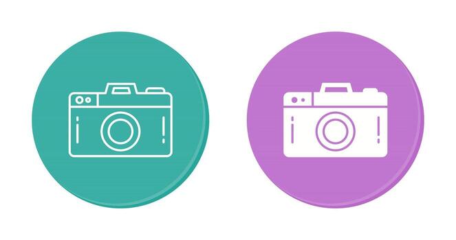 icono de vector de camara