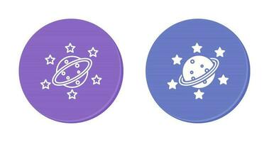 Saturn Vector Icon