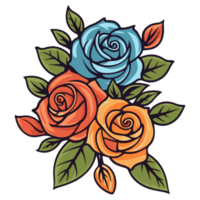 cute roses icon png