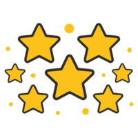 lindo icono de estrella png