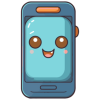 mignonne téléphone portable icône png