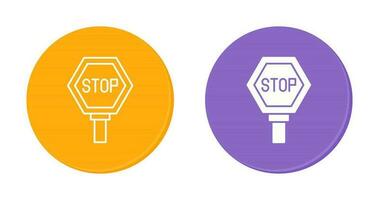 Stop Sign Vector Icon