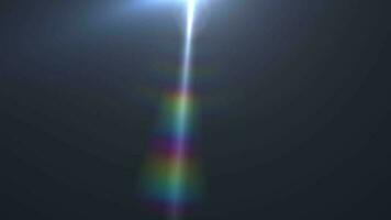 Digital Lens flare effect.Blue flare light for overlay video.Shinning light background video