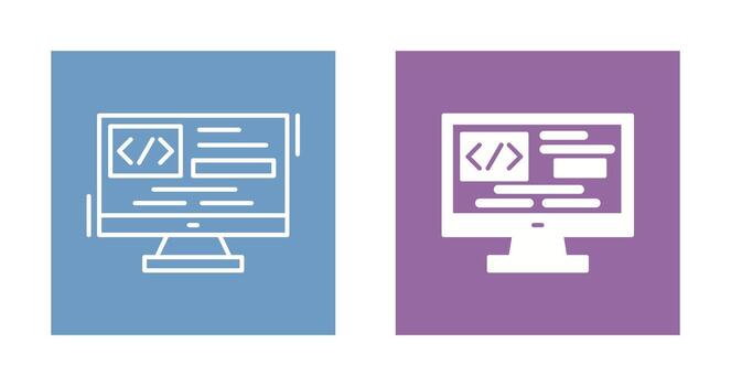 Coding Vector Icon
