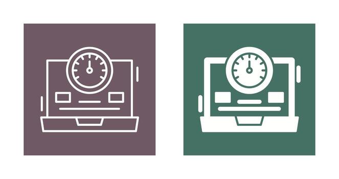Speedometer Vector Icon