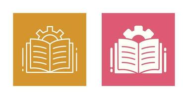 Open Book Vector Icon