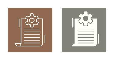 Content Management Vector Icon