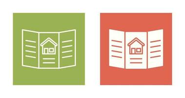 Brochure Vector Icon