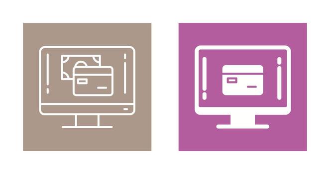icono de vector de método de pago