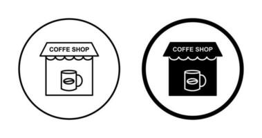 Coffee Shop Vector Icon