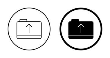 Unique Folder Vector Icon
