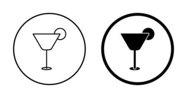 Cocktail Drink Vector Icon