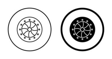 Unique Optical Diaphram Vector Icon