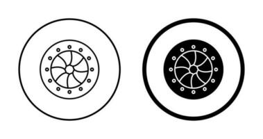 Unique Optical Diaphram Vector Icon