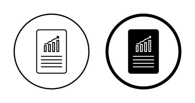 Unique Data Files Vector Icon