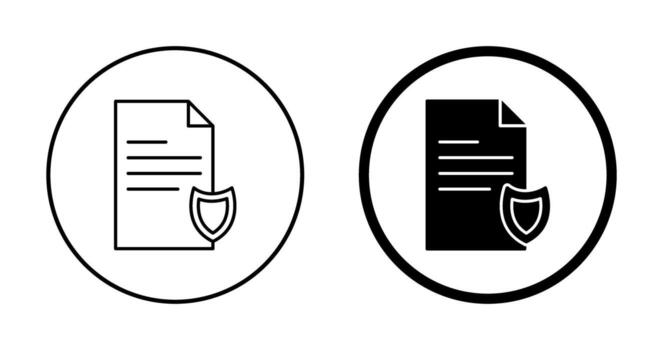 Private Document Vector Icon
