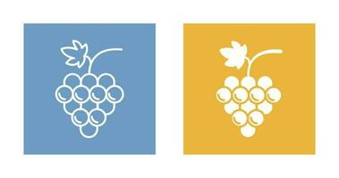 Grapes Vector Icon