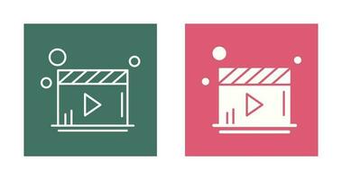 Video Player Vector Icon